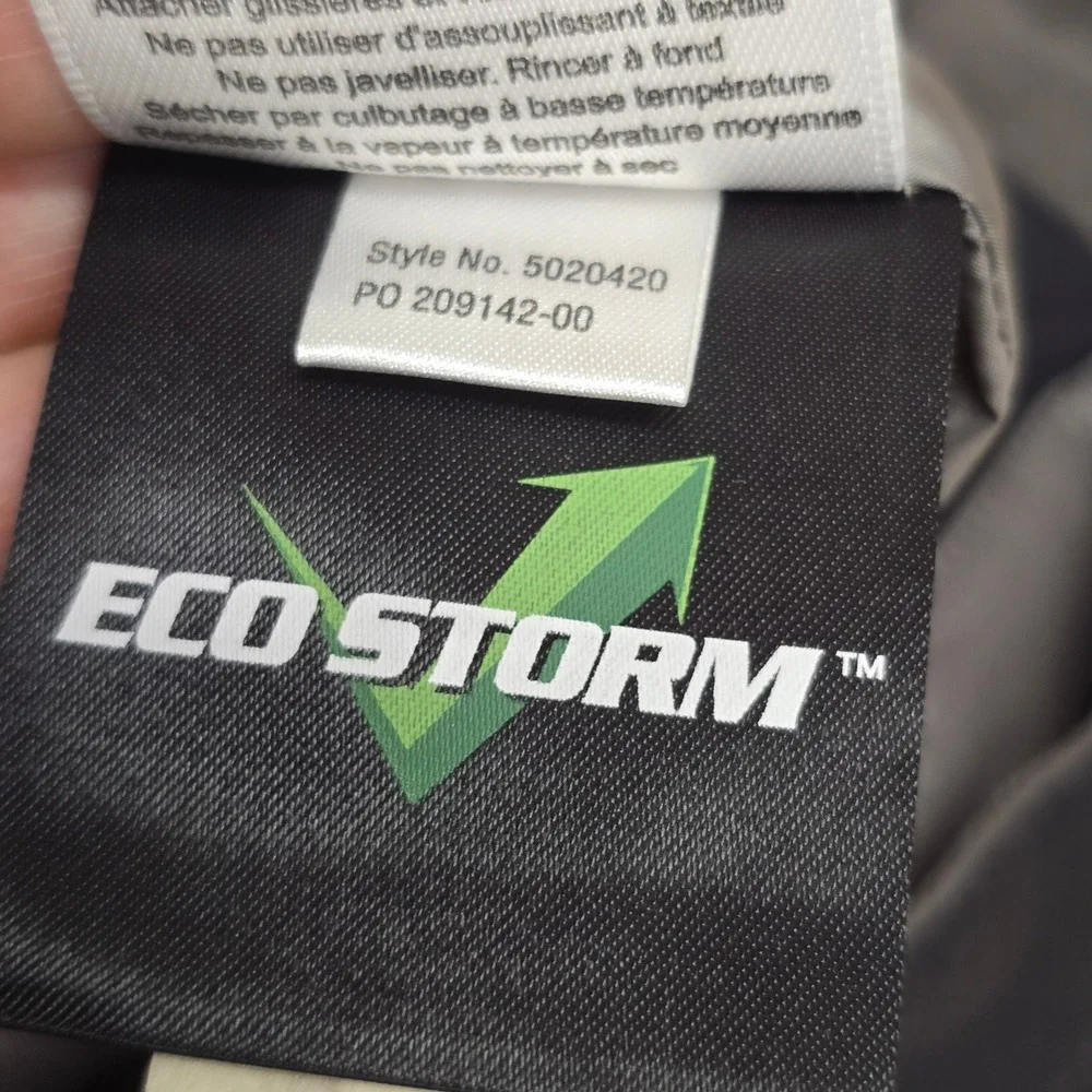 Mountain Equipment Co-op MEC Watershed Snow Pants Youth 12 Black Eco Storm Gear - Picture 8 of 15